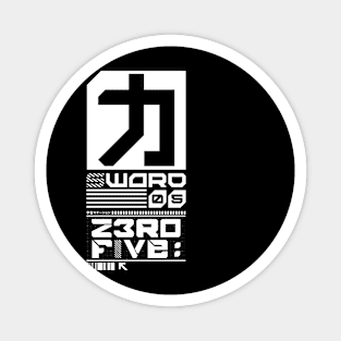 Sword Zero Five Magnet